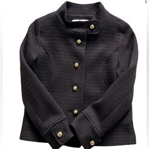 Milly of New York Wool Blend Cropped Blazer Size M